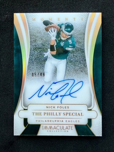 Nick foles 2025 immaculate - foles,